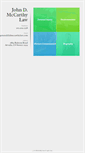 Mobile Screenshot of jdmccarthylaw.com